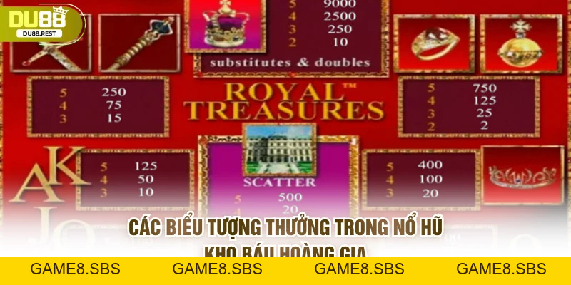 Nổ hũ kho báu hoàng gia: Cơ hội rinh về tiền tỷ trong DU88