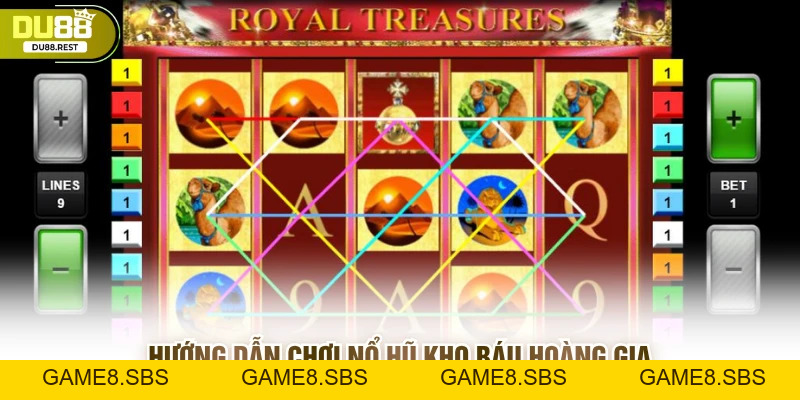 Nổ hũ kho báu hoàng gia: Cơ hội rinh về tiền tỷ trong DU88
