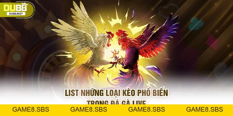 Đá gà live Du88 - Trải nghiệm chân thực và dễ thắng