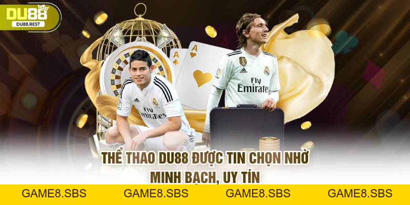 Thể thao DU88 – Sảnh cược uy tín với tỷ lệ vượt trội
