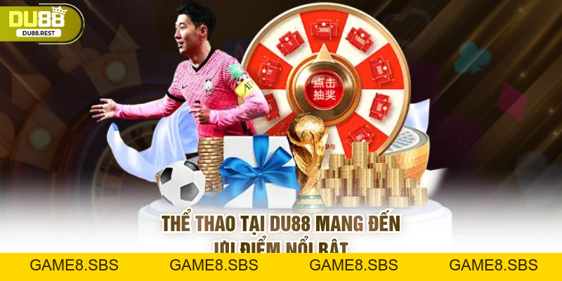 Thể thao DU88 – Sảnh cược uy tín với tỷ lệ vượt trội